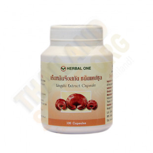 Phytopreparation Lingzhi Reishi Ganoderma Lucidum * (Herbal One) - 100 capsules.