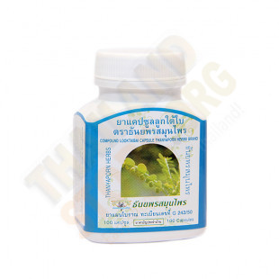 Luk Tai Bai Phytopreparation for the treatment of liver diseases (Tnanyaporn) - 100 capsules.