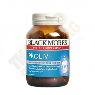 PROLIVE for the liver with lecithin with chromium and zinc (Blackmores) - 60 tablets.