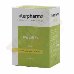 PreBS The Holistic Nutrients for Blood Sugar Management (Interpharma) - 30 tab.