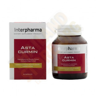 Astacusmin The Synergy of 2 Powerful Antioxidants for Wellness and Anti-aging (Interpharma) - 30 capsul.