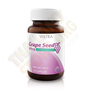 Grape Seed Extract 60 mg (Vistra) - 30 capsules.