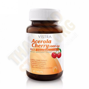 Acerola Cherry (Vistra) - 45 tablets.