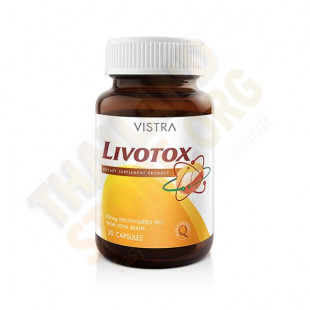 Livotox for the liver (Vistra) - 30 capsul.