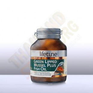 Green Lipped Mussel Plus Fish Oil 1000mg (LifeTune) - 45 capsules.