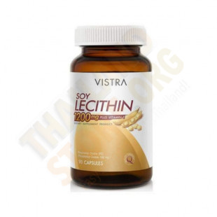Соевый Лецитин плюс Витамин Е (Vistra) - 90 капсул.