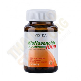 Bioflavonoids Plus Rutin 1000 mg (Vistra) - 30 tablets.