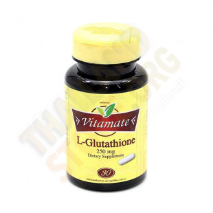 L-Glutathione 250mg (Vitamate) - 30 tablets.