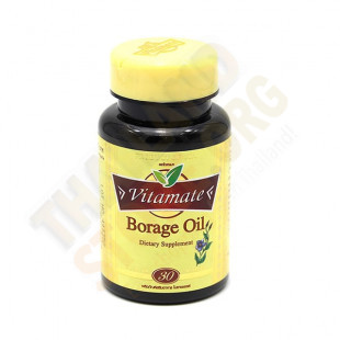 Borage Oil 1000mg (Vitamate) - 30 capsules.