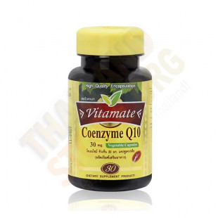 Coenzyme Q10 30mg (Vitamate) - 30 capsules.