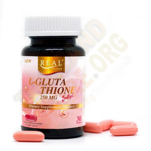 L-Glutathione 250mg (Real Elixir) - 30 capsules.