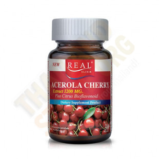 Acerola Cherry 1200mg (Real Elixir) - 30 tablets.