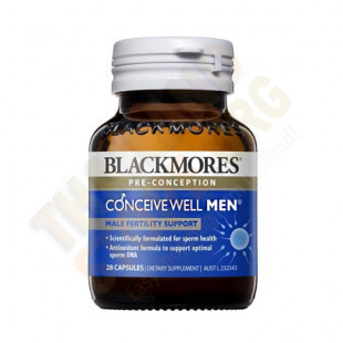 Conceive Well Men (BlackMores) - 28 capsules.