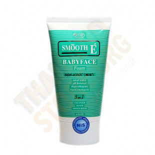 Baby Face Foam cleanser (Smooth E) - 120ml.