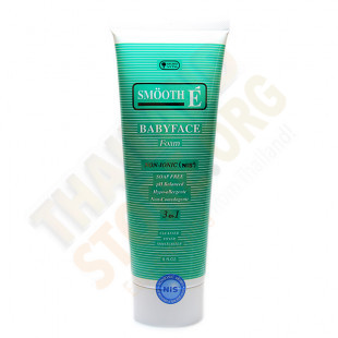 Baby Face Foam cleanser (Smooth E) - 240ml.