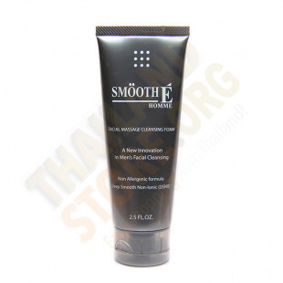 Homme Facial Massage Cleansing Foam (SMOOTH-E) - 75ml.