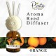 Orange Aromatherapy Reed Diffuser (Pinto Natural) -  50 ml.