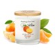 Апельсин - Свеча из соевого воска с натуральной ароматерапией (H-hom) - 250гр.