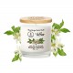 Orange Jasmine Aromatherapy Soy Wax Candle (H-hom) - 250g.