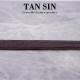 Men's Natural Crocodile Leather Brown Belt (TAN SIN) - 1.5-inch.