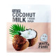 Tissue mask for face with coconut oil and milk (FACY) - 21g.
