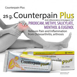 analgesic and anti-inflammatory Gel (Counterpain) - 25gr.